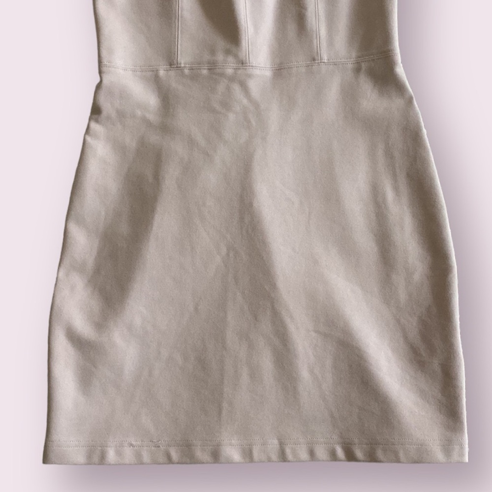 Aritzia Babaton Honeywell Bustier Mini Dress in Pink Modest Size 8 - Picture 8 of 16